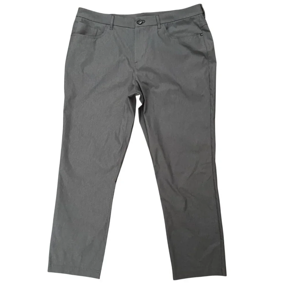 Public Rec Workday Pants Mens 38x30 (Fits 38x29) 5-Pockets Performance Gray